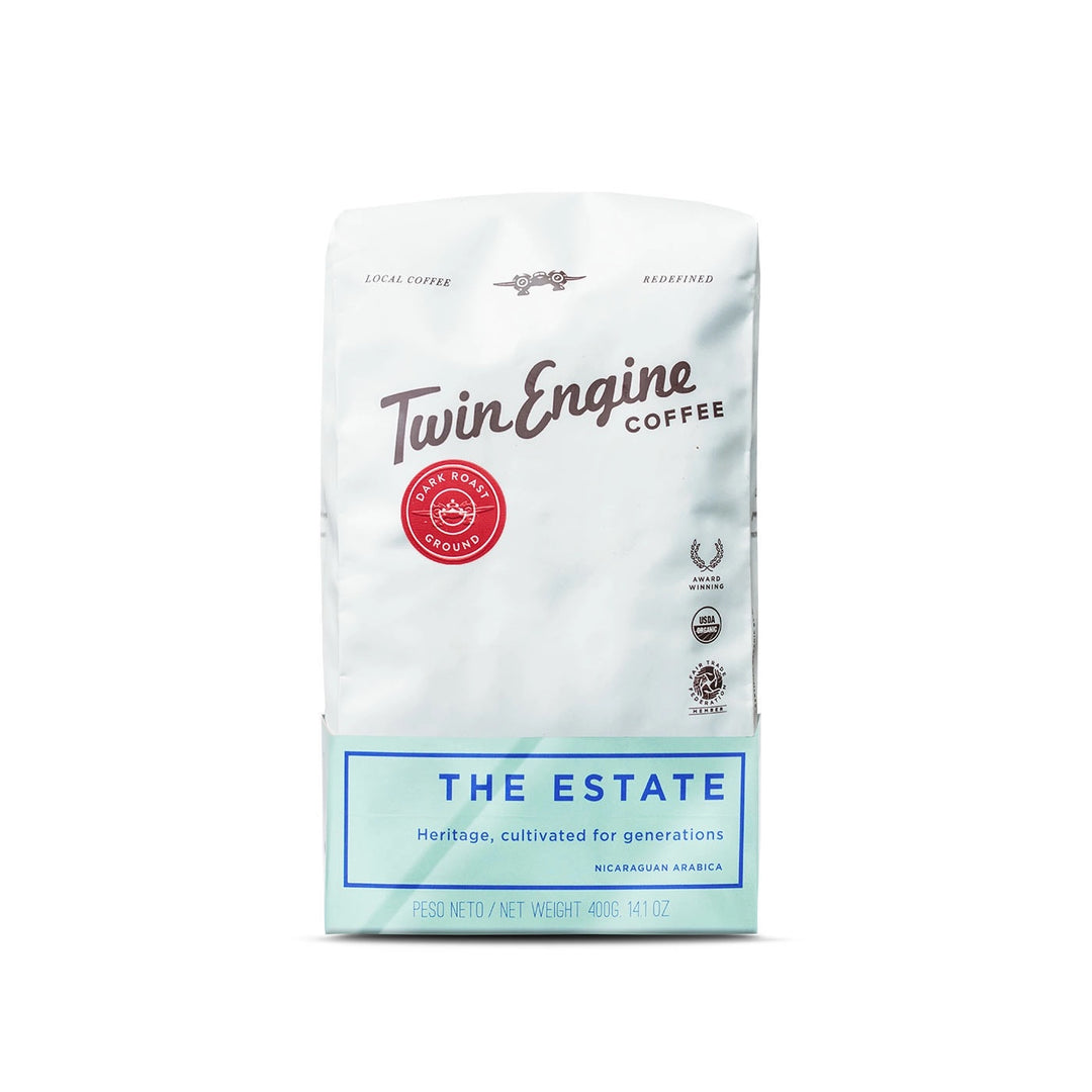 THE ESTATE ORGANIC FAIR TRADE WHOLE BEAN COFFEE