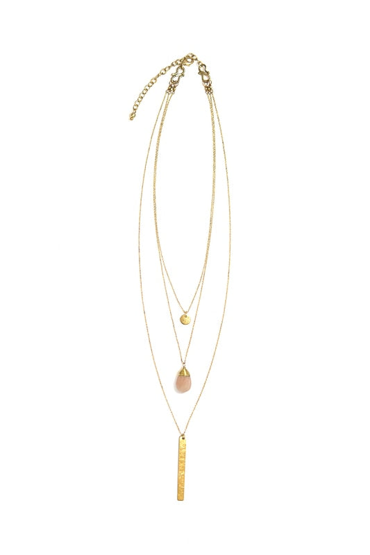 TRIPLE LAYER INTERCHANGABLE NECKLACE