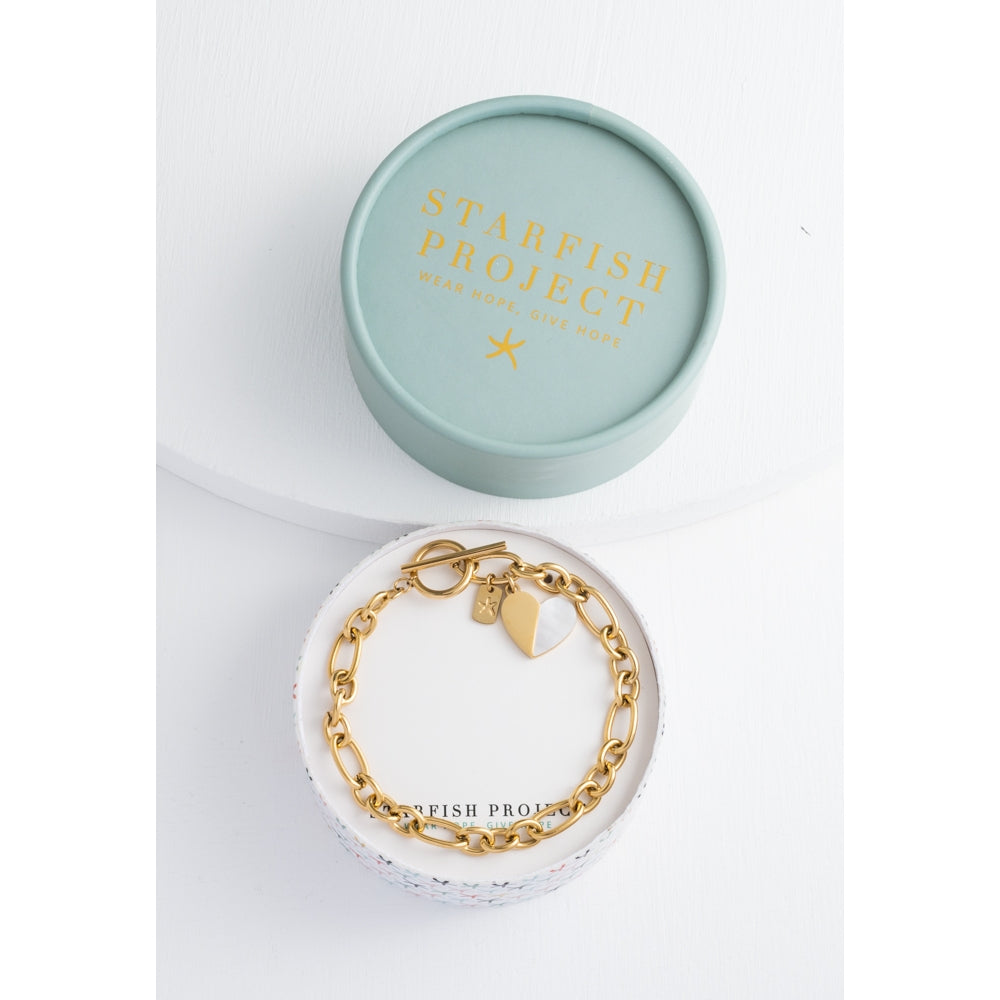 GIVE HOPE STARFISH BRACELET