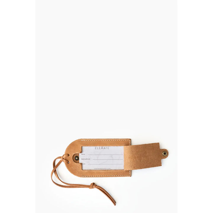 LEATHER LUGGAGE TAG