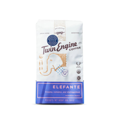 ELEFANTE ORGANIC FAIR TRADE COFFEE - WHOLE BEAN