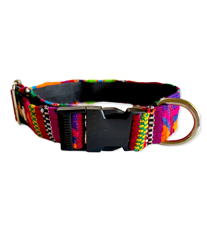 HANDWOVEN DOG COLLAR MADE IN GUATEMALA