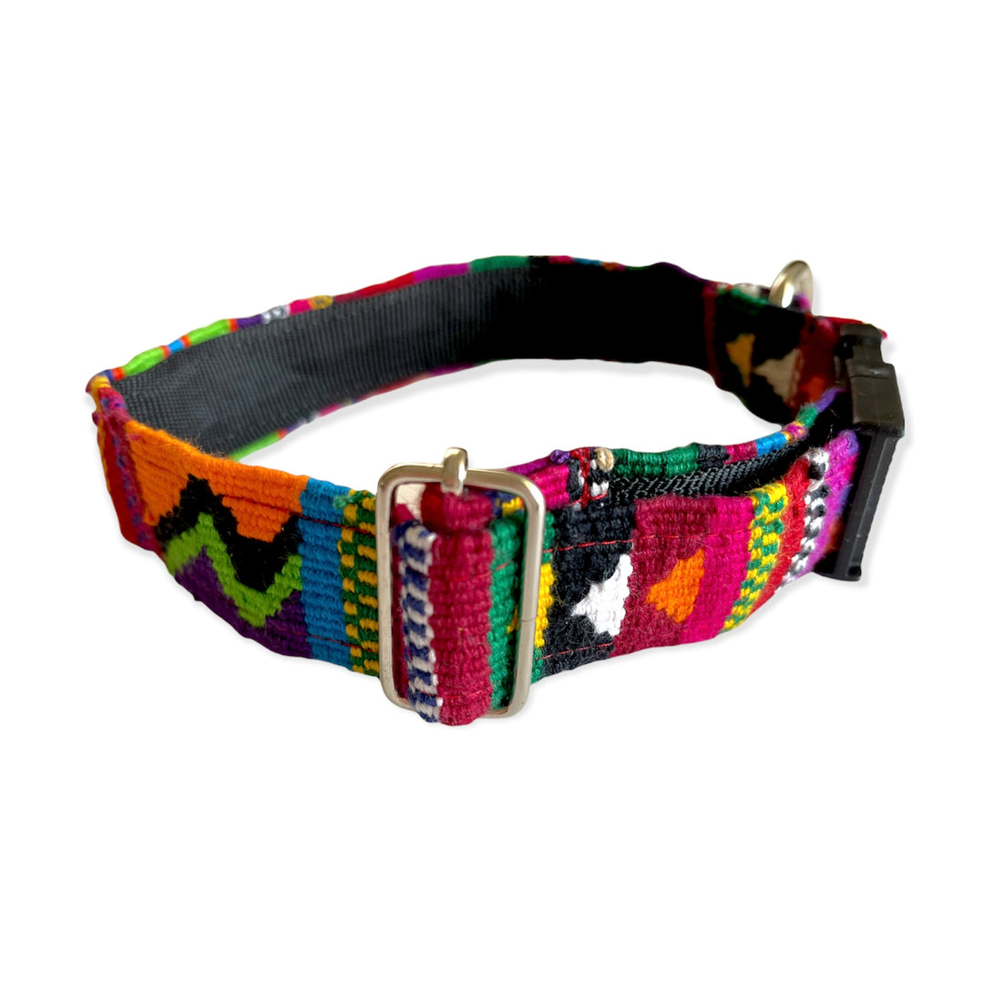 HANDWOVEN DOG COLLAR MADE IN GUATEMALA