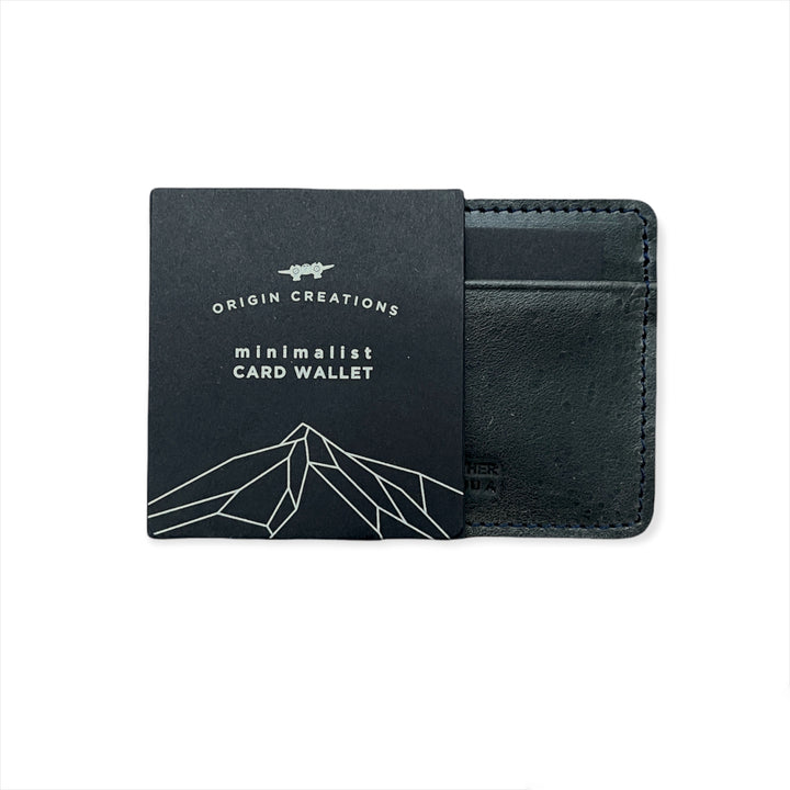 MINIMALIST LEATHER CARD WALLET