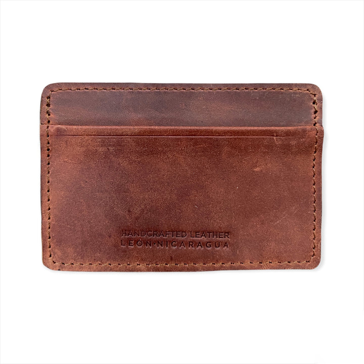MINIMALIST LEATHER CARD WALLET