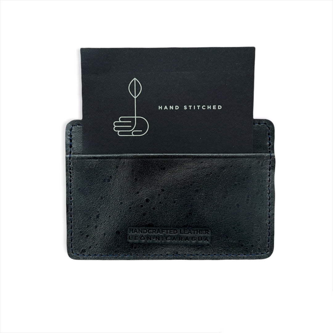 MINIMALIST LEATHER CARD WALLET