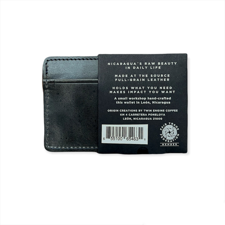 MINIMALIST LEATHER CARD WALLET