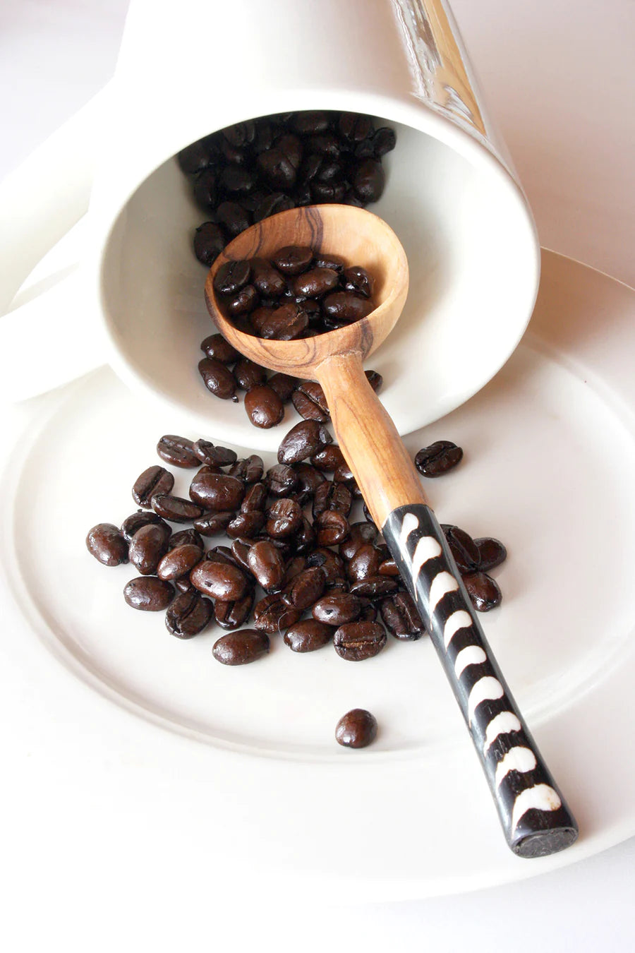 WOOD COFFEE SCOOP