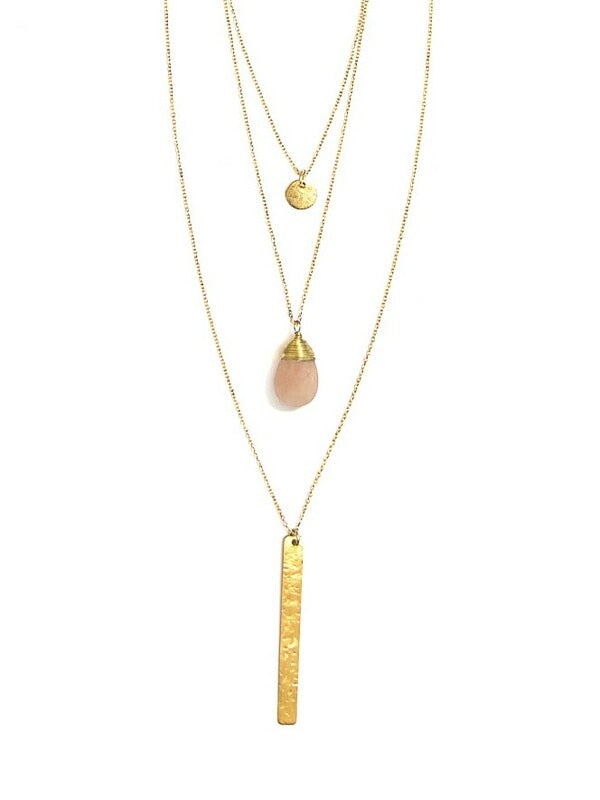 TRIPLE LAYER INTERCHANGABLE NECKLACE