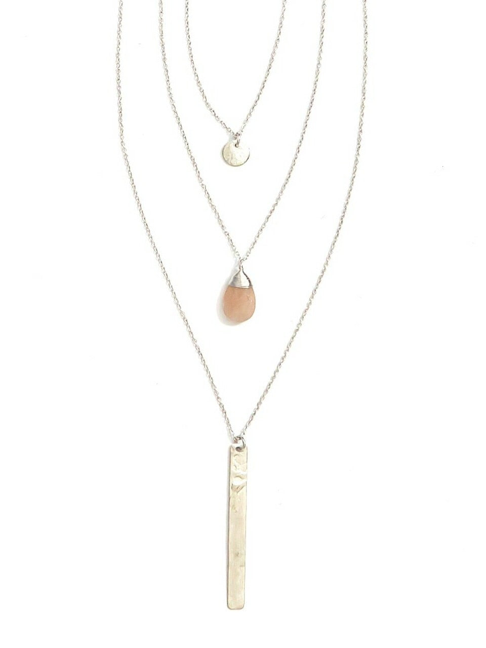TRIPLE LAYER INTERCHANGABLE NECKLACE