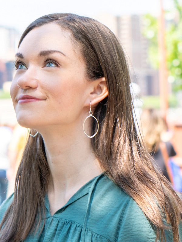 ALMOND DROP EARRINGS