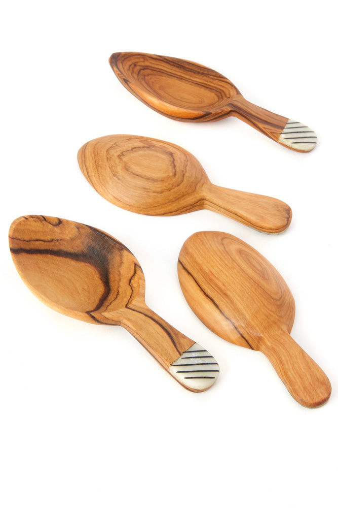 OLIVEWOOD STRIPED LEAF SCOOPS