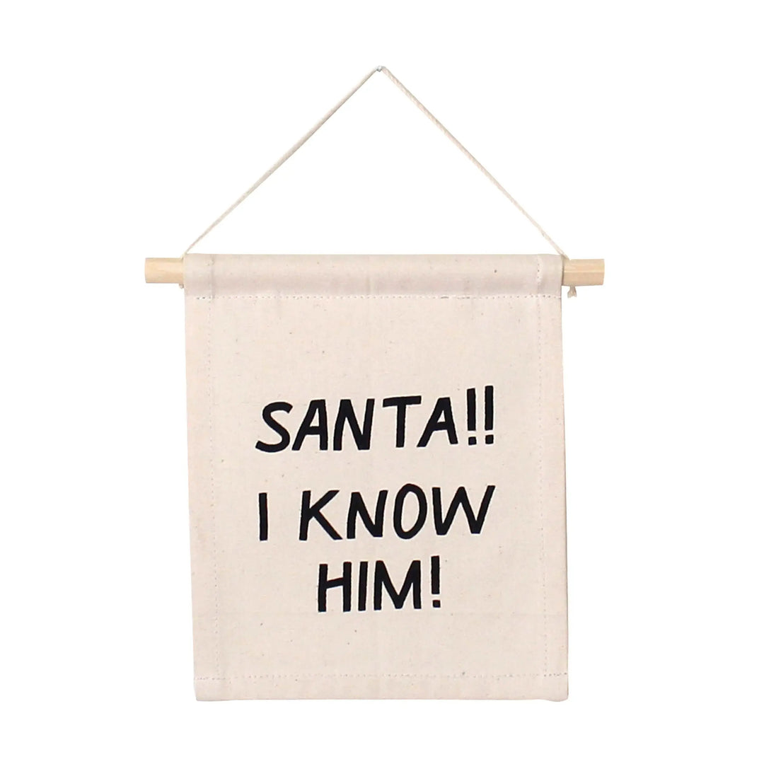 SANTA! I KNOW HIM! BANNER